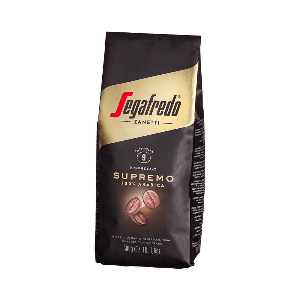 Кофе "Segafredo" Supremo, зерновой, 500 гр. 