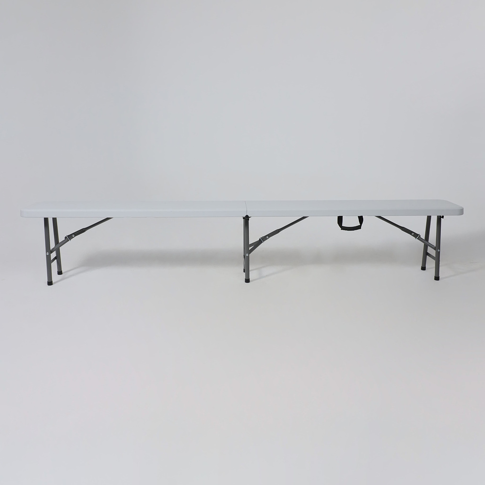 Скамья складная Bench AKS тип 2, 2400х300х430 мм, белый - 3