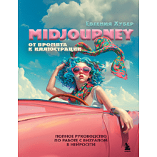 Книга "Midjourney: от промпта к иллюстрации. Полное руководство по работе с визуалом в нейросети"
