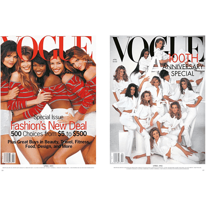 Книга на английском языке "Vogue: The Covers" HB, Dodie Kazanjian - 5