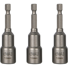 Набор насадок шестигранных магнитных Deli YS EDL4812T