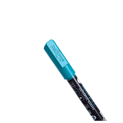 Маркер акриловый "Darwi.Marbel" 610, павлиний зеленый - 3