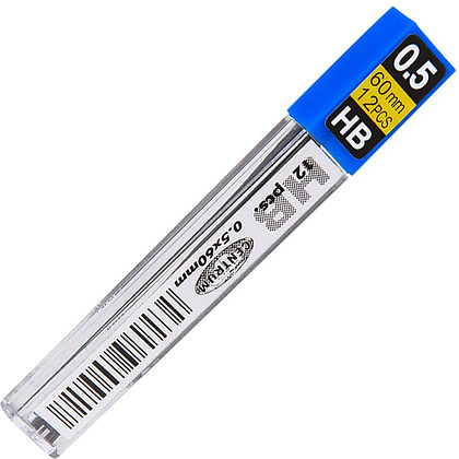 Грифели для автоматического карандаша "Centrum", HB, 0.5 мм, 12 шт