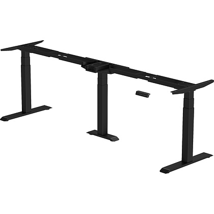 Каркас стола с электроприводом трехмоторный AOKE, Well Desk Wing Pro, черный (AK3YJYT-TYZF3-90/120/180 BK) - 4