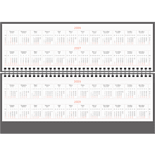 Еженедельник датированный "Ariane.Black", 128 страниц, черный, 2026