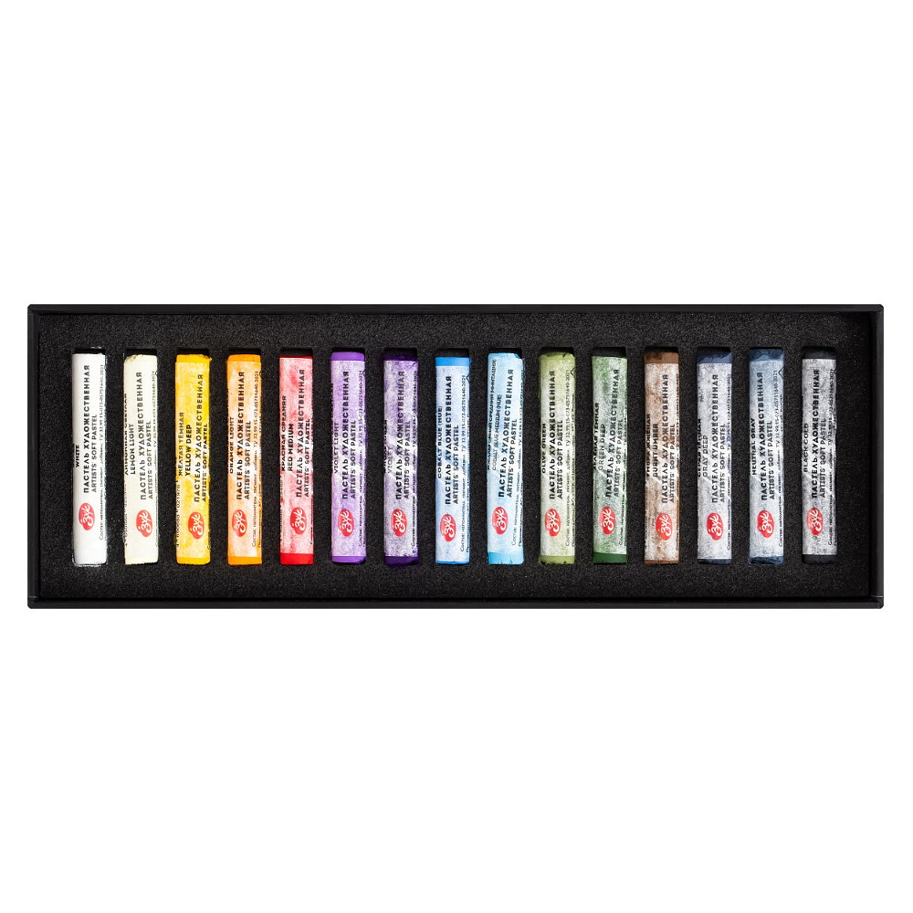 Пастель сухая "Мастер Класс", набор 15 цветов - 6
