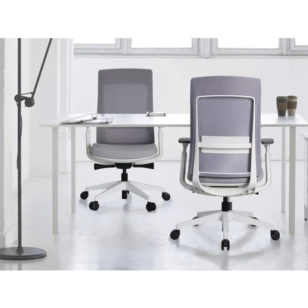 Кресло компьютерное SitZone E-VL002B-BS, сетка, ткань, пластик, серый - 14