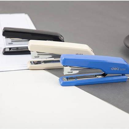 Скобосшиватель "Deli Exceed 0229", 15 листов, ассорти - 2