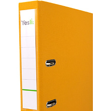 Папка-регистратор "Yesli:", А4, 50 мм, ПВХ, желтый