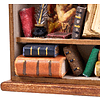 Интерьерная миниатюра "Шкаф с книгами", 17х9х3 мм, ассорти - 6