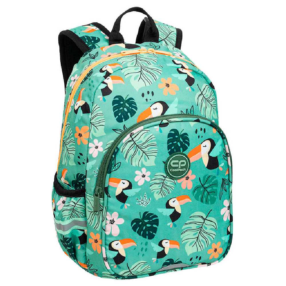 Рюкзак школьный Coolpack "Toby Toucans", бирюзовый