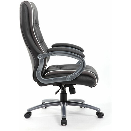 Кресло для руководителя BRABIX "Premium Strong HD-009", экокожа, металл, черный - 7