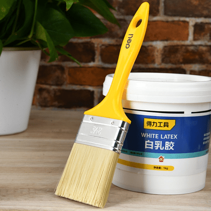 Кисть малярная Deli YS EDL509154, плоская, 2.5"-63 мм, смешанная щетина - 2