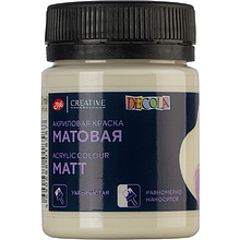 Краска акриловая матовая "Декола", 50 мл