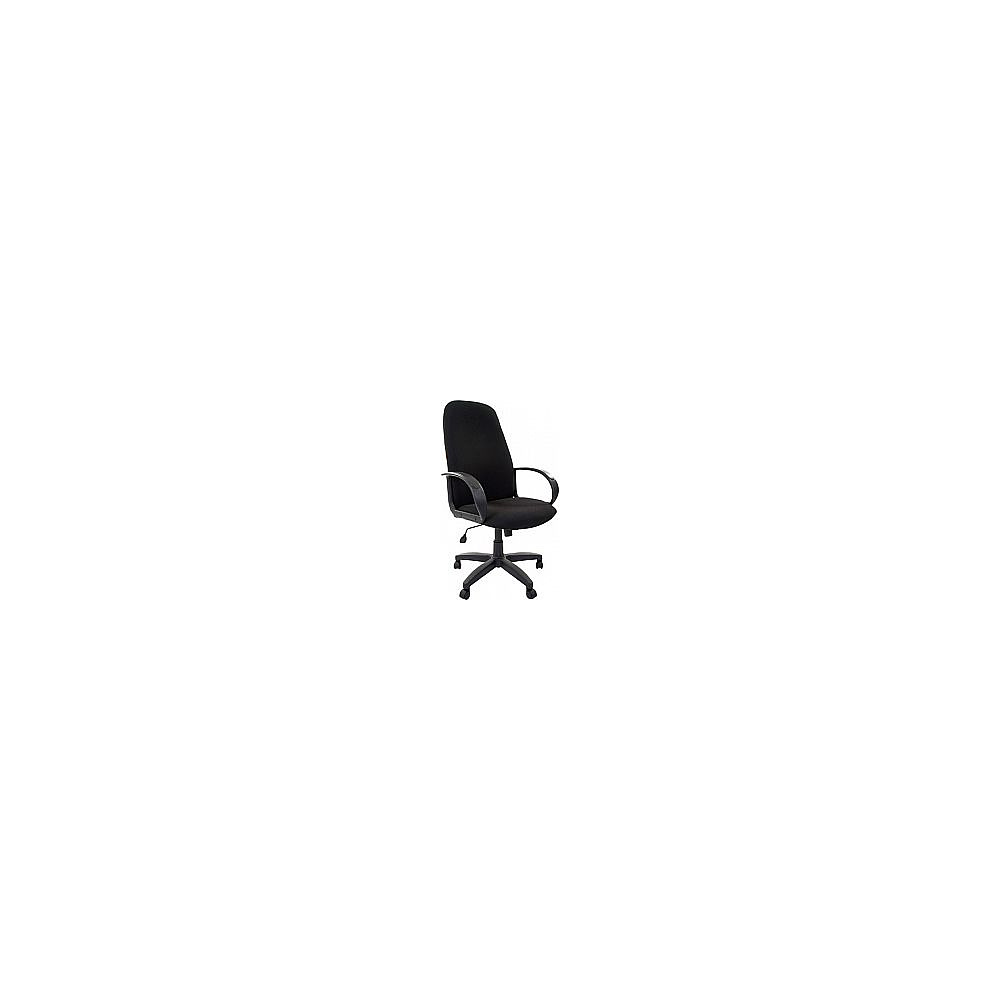 Кресло для персонала "CHAIRMAN 279", ткань, пластик, черный