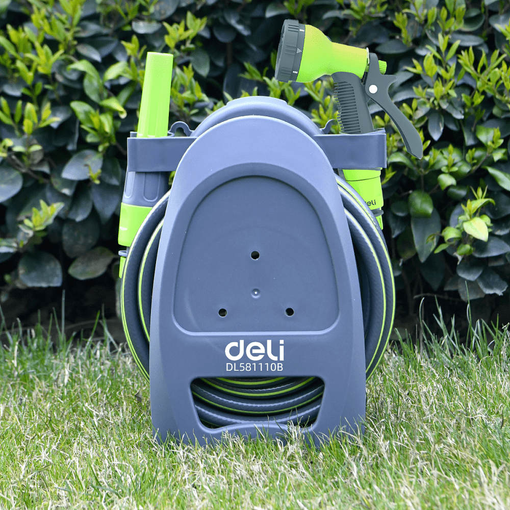 Шланг для полива Deli GS EDL581110B, с катушкой - 2