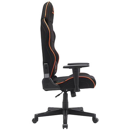 Кресло игровое EVERPROF "Panther", ткань, пластик, черный, оранжевый - 2