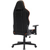 Кресло игровое EVERPROF "Panther", ткань, пластик, черный, оранжевый - 4
