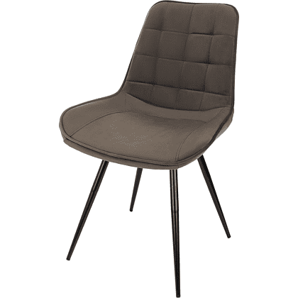 Стул Бюрократ "CH-K2_4", ткань, коричневый, металл, комплект 4 штуки - 4