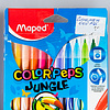 Фломастеры Maped "Jungle", 12 шт., -30% - 7