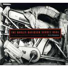 Книга на английском языке "The Harley-Davidson Source Book", Mitch Bergeron