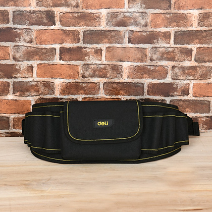 Сумка поясная для инструментов Deli YS EDL5864, 600х145х45 мм, ткань Oxford, черный - 3