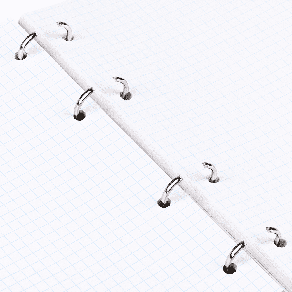 Тетрадь "Accent color", А5, клетка, на кольцах, разноцветный - 4