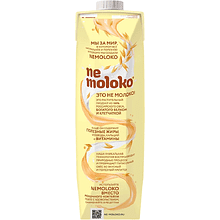 Напиток овсяный "Nemoloko", 1 л, овсяный ванильный