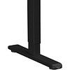 Стол с электроприводом WellDesk Basic 1300x675х18 черный/сосна аланд полярная (9191456+9072455) - 5