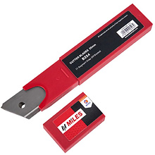 Лезвие для большого ножа Miles "B254-10", 25 мм, 10 шт.