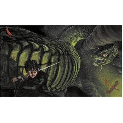 Книга "Гарри Поттер и Тайная комната" с цветными иллюстрациями, Роулинг Дж.К. - 6
