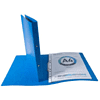 Папка на кольцах "Exacompta", картон, 20 мм, А4, синий - 2