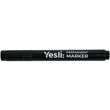 Маркер перманентный  "Yesli:", черный