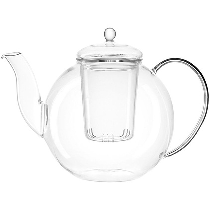 Чайник заварочный "Armonia", стекло, 1200 мл, прозрачный
