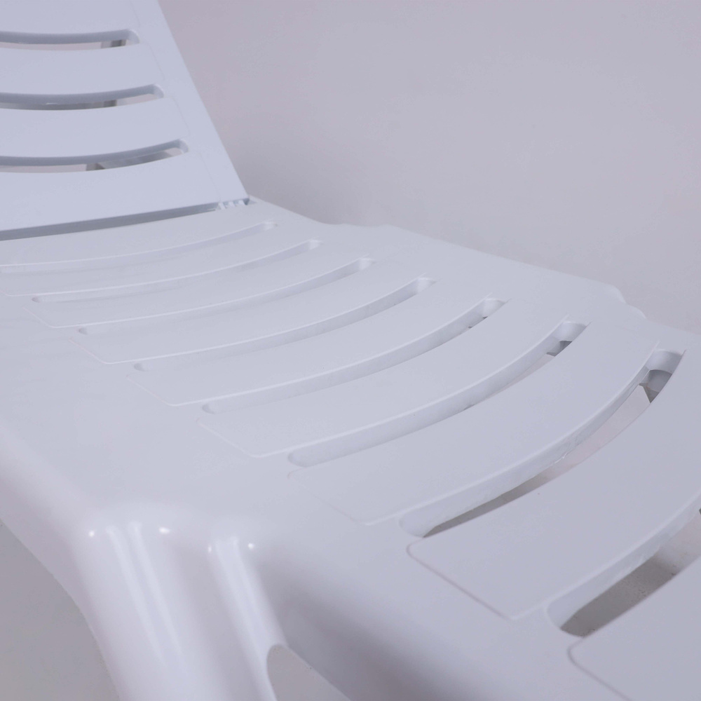 Шезлонг Элластик, пластик, белый - 4