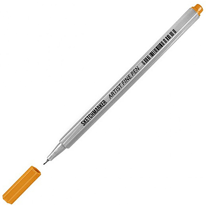 Ручка капиллярная "Sketchmarker", 0.4 мм, желто-оранжевый