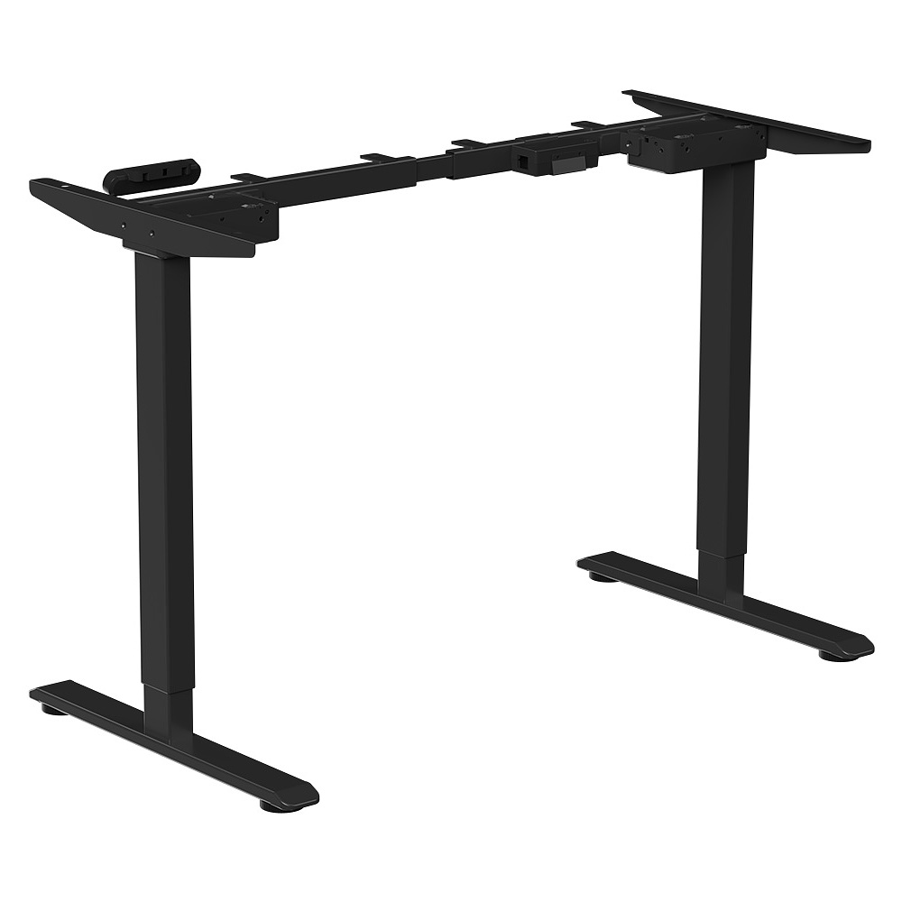 Стол с электроприводом WellDesk Prime 1300x675х18 черный/дуб бардолино натуральный (9191461+9072452) - 5