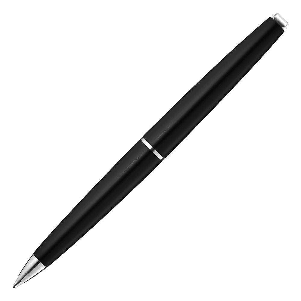 Ручка шариковая автоматическая "Eternity", 1,0 мм, черный, стерж. синий - 3