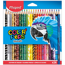 Цветные карандаши "Color' Peps Animal"