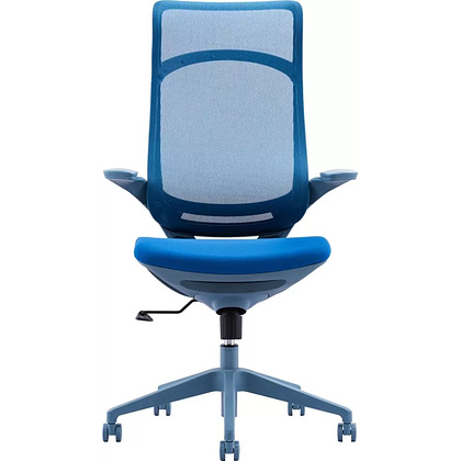 Кресло для руководителя EVERPROF Spirit, сетка, синий - 2