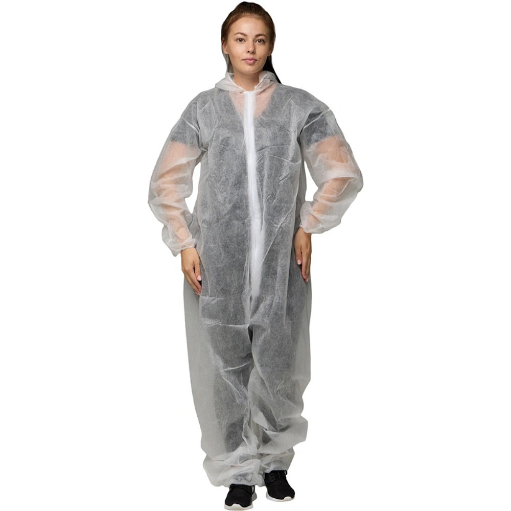 Комбинезон одноразовый "Каспер", белый, 35 г/м2, размер 4ХL - 4