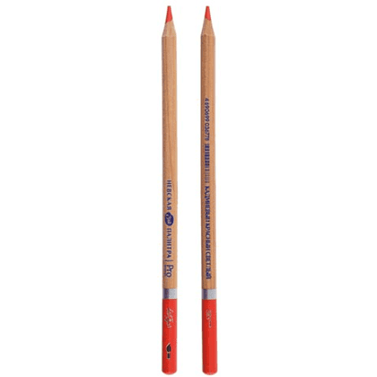 Карандаш акварельный "Белые ночи", 313, кадмиевый красный светлый