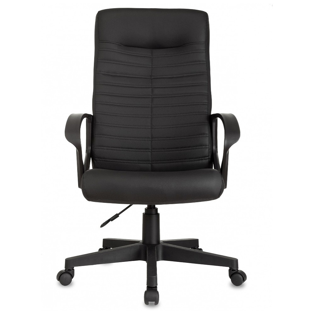 Кресло для руководителя Бюрократ "CH-480LT", экокожа, пластик, черный - 2