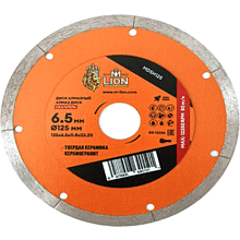 Диск алмазный M-Lion, по керамике,125x22,23 мм, ультратонкий
