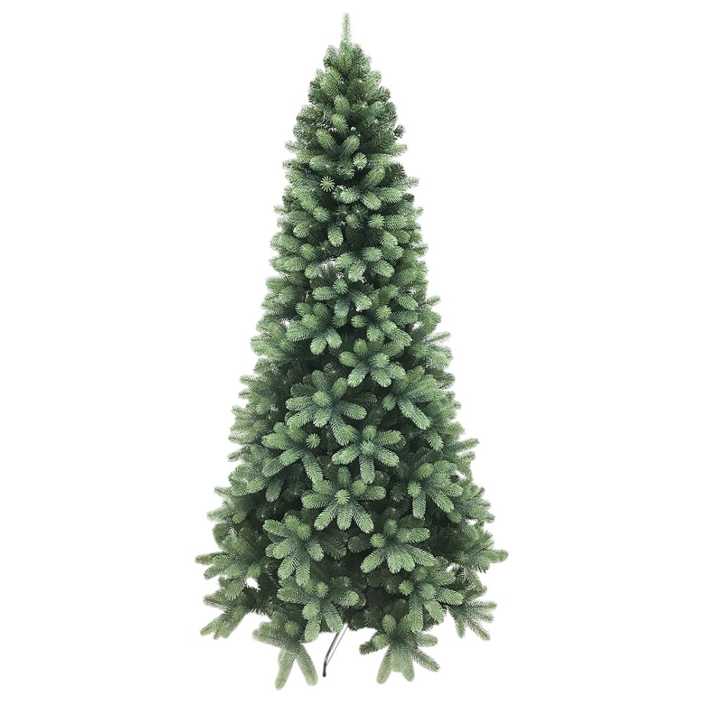 Ель искусственная "Лаура", 2,25 м, ПВХ, литье, зеленый