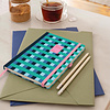 Ежедневник датированный "Colour Block" 2026, A5, линейка, синий, зеленый - 7