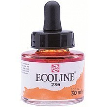 Жидкая акварель "ECOLINE", 236 светло-оранжевый, 30 мл