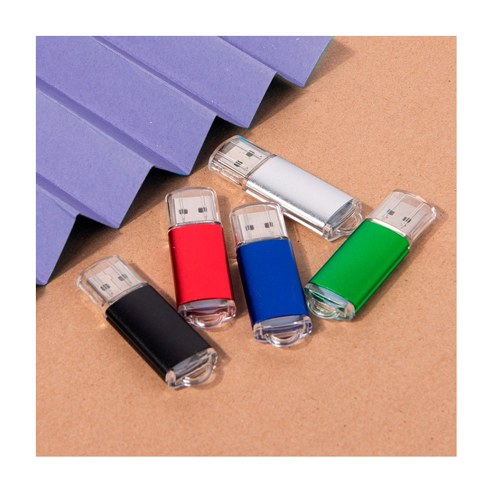 Карта памяти USB Flash 2.0 "Assorti", 16 Gb, черный - 5