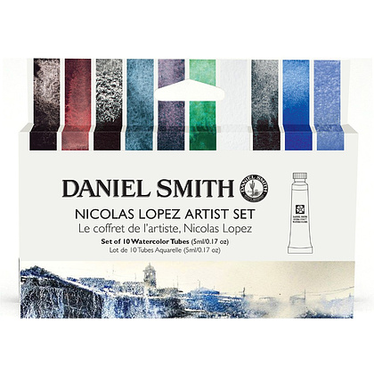 Краски акварельные Daniel Smith "Nicolas Lopez Master Artist Set", 10 цветов, тубы