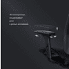 Кресло для руководителя SitZone CH-283A-P1 сетка, черный, -30% - 10